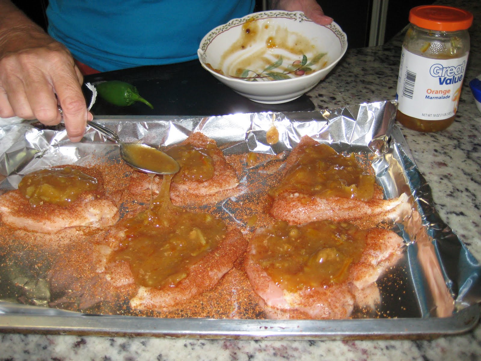 Jalapeno Marmalade Chicken C.R.A.F.T.