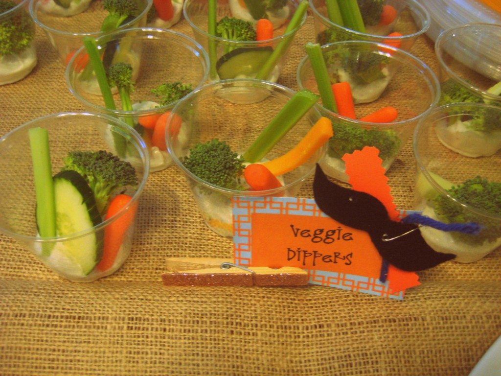 veggie cups party food