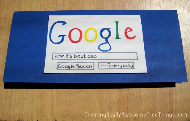 father's day handmade card