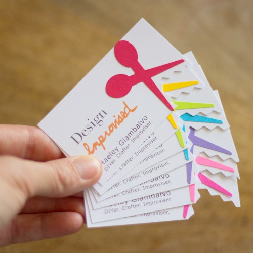 DIY Business Cards C R A F T 