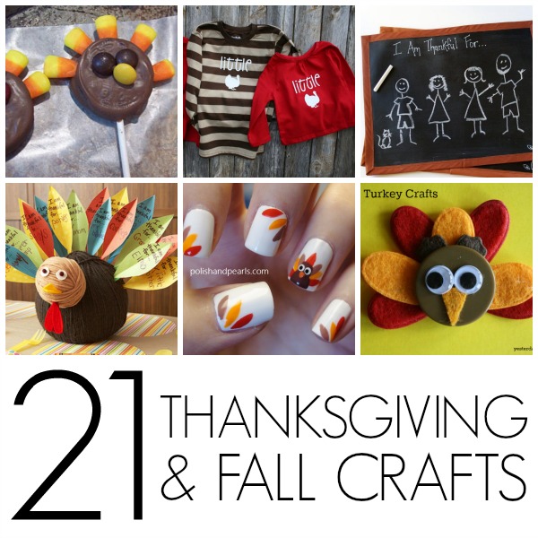 Thanksgiving Crafts {fall crafts} - C.R.A.F.T.