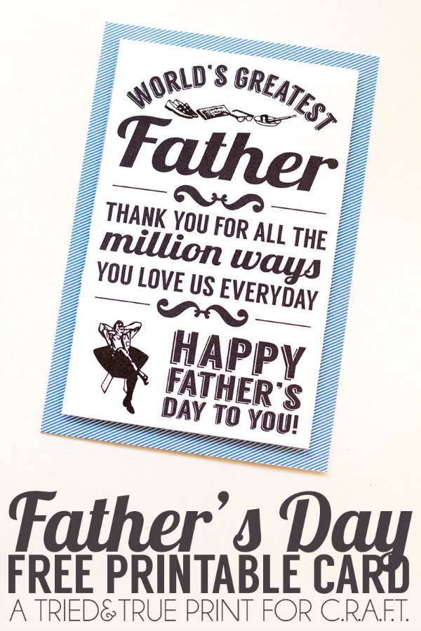 Printable Father S Day Cards For Husband Free