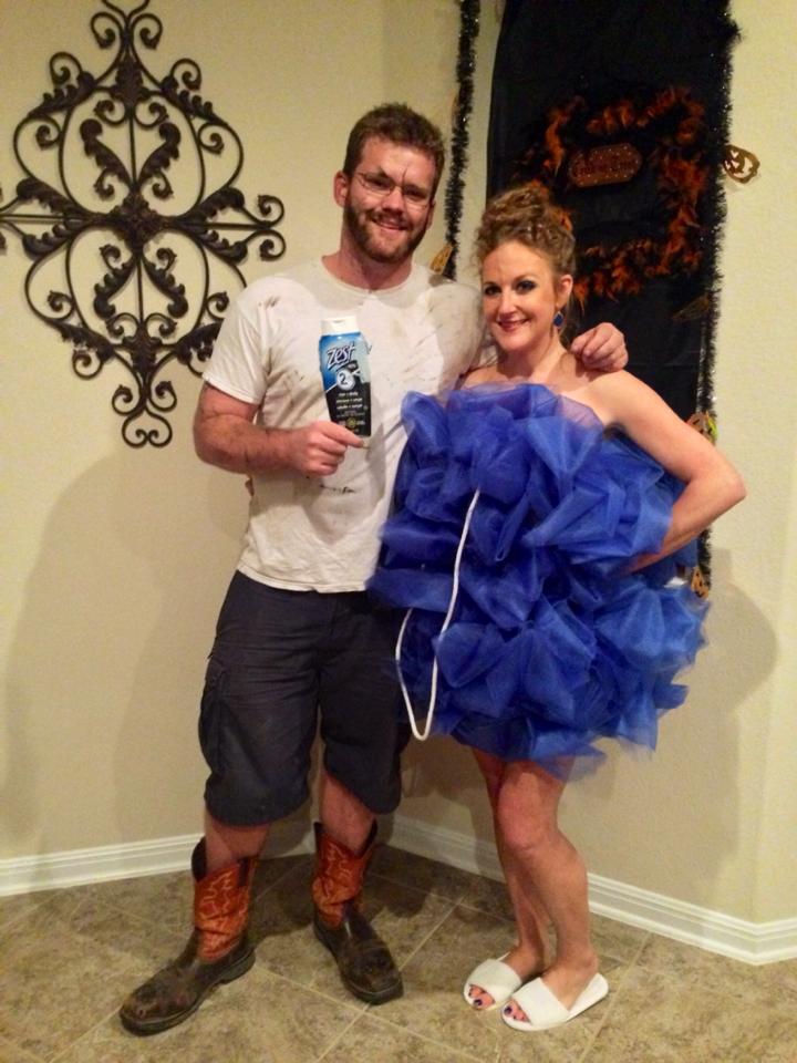 My friends are crafty! {Homemade Halloween costumes for adults} C.R.A