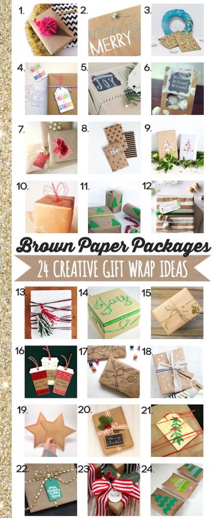 24 Gift Wrapping Ideas - C.R.A.F.T.