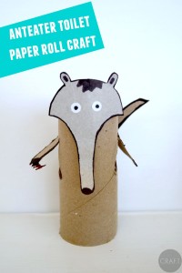 Anteater: Toilet paper roll crafts - C.R.A.F.T.