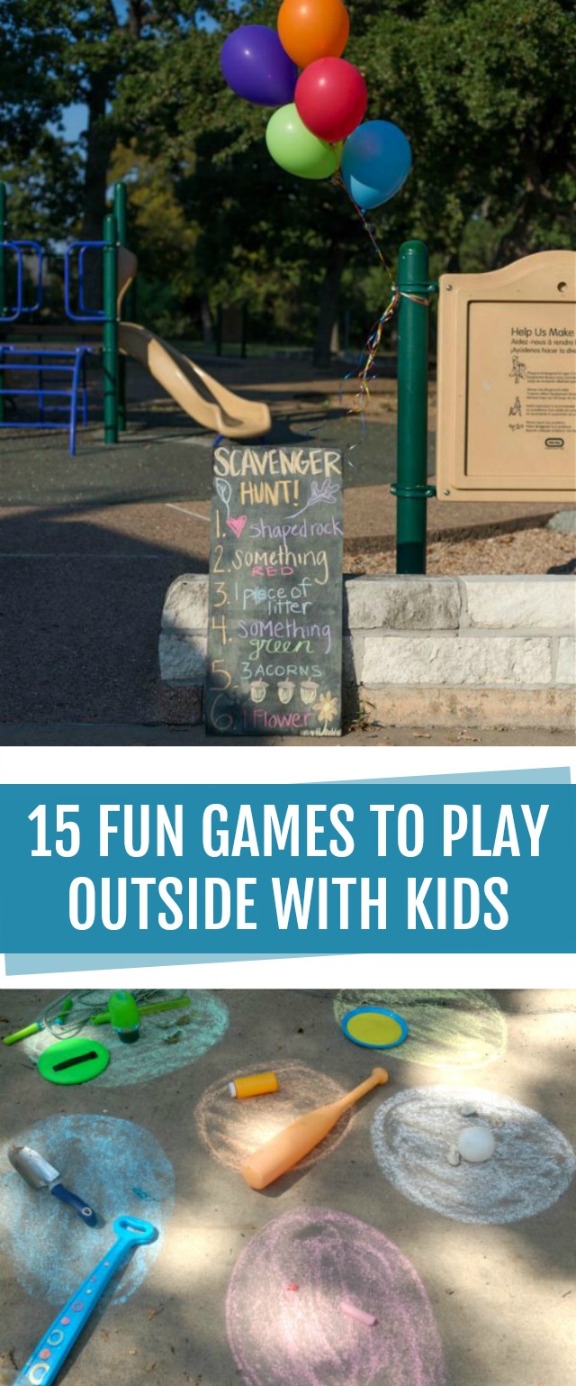 fun tag games to play outside