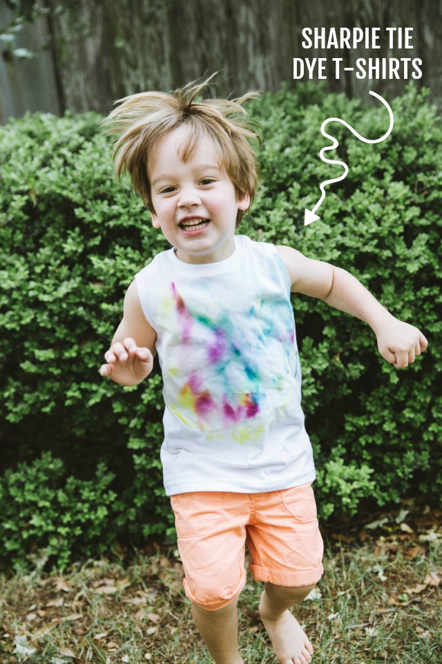 How to make Sharpie Tie Dye T-shirts