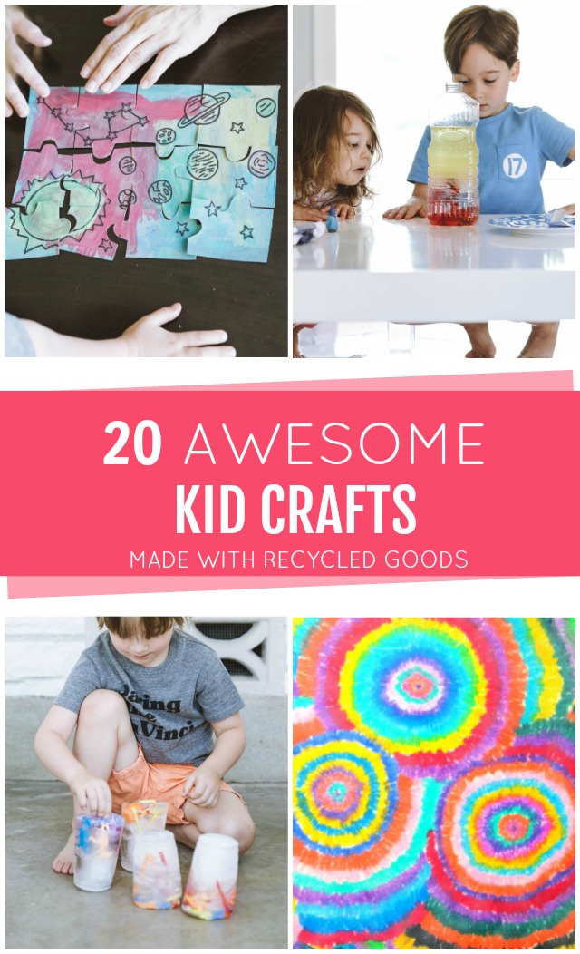 20 Awesome Kid Crafts - C.R.A.F.T.