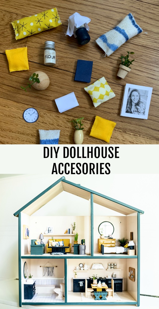 making dolls house furniture from junk