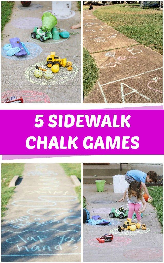 5 of the Best Sidewalk Chalk Games - C.R.A.F.T.