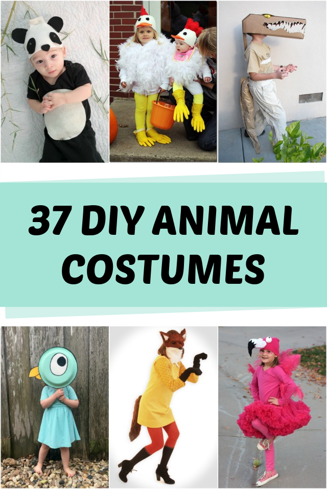 easy homemade animal costumes
