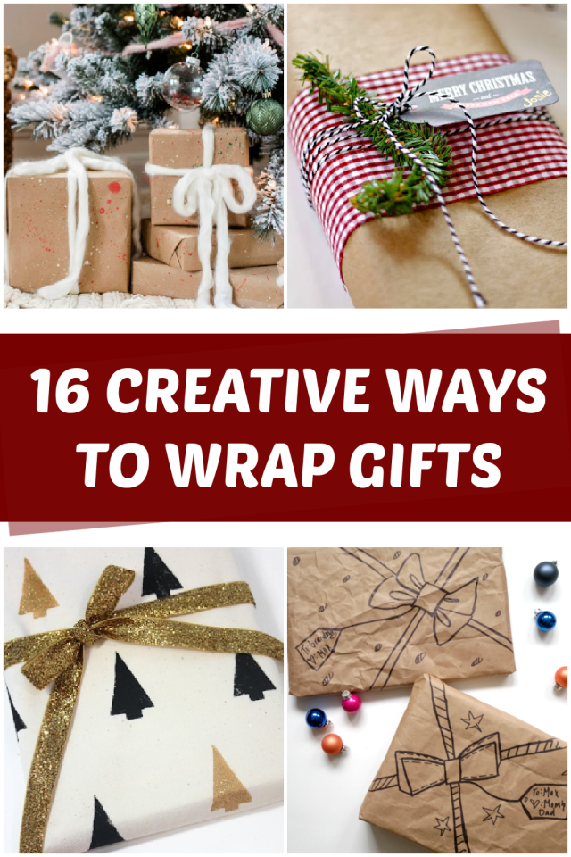 Christmas Gift Wrapping Ideas: Fabric Ribbon - Jessica Welling Interiors