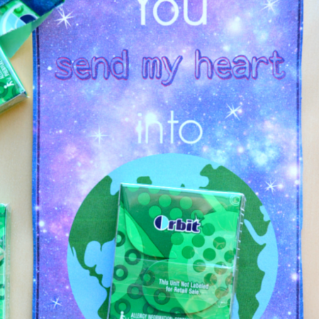 Free Printable gum valentine