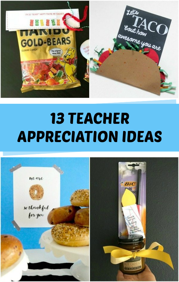 15 Teacher Appreciation Week Ideas C.R.A.F.T.
