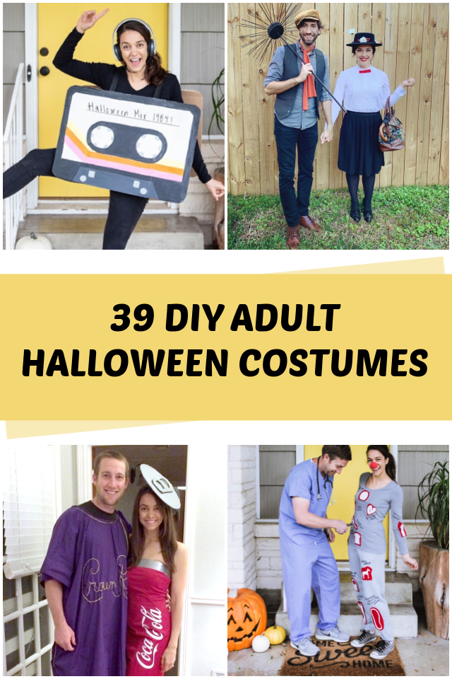 witty homemade halloween costumes