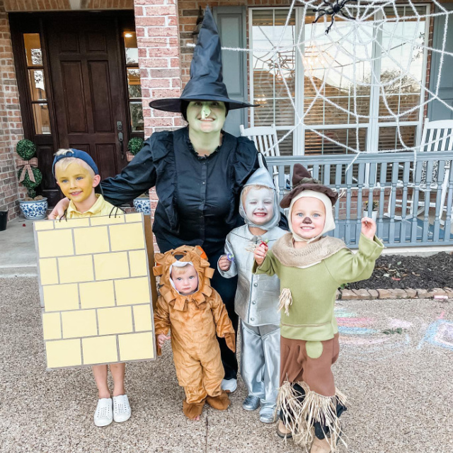 Easy do it yourself costumes for family of 5