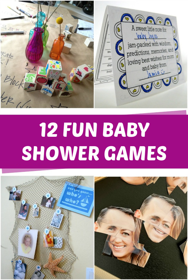 12 Fun Baby Shower Games - C.R.A.F.T.