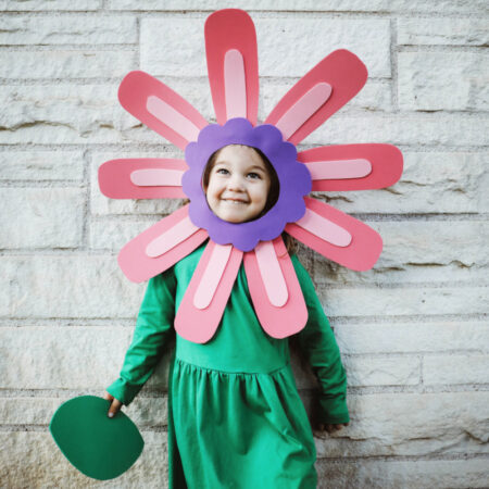 DIY Flower costume