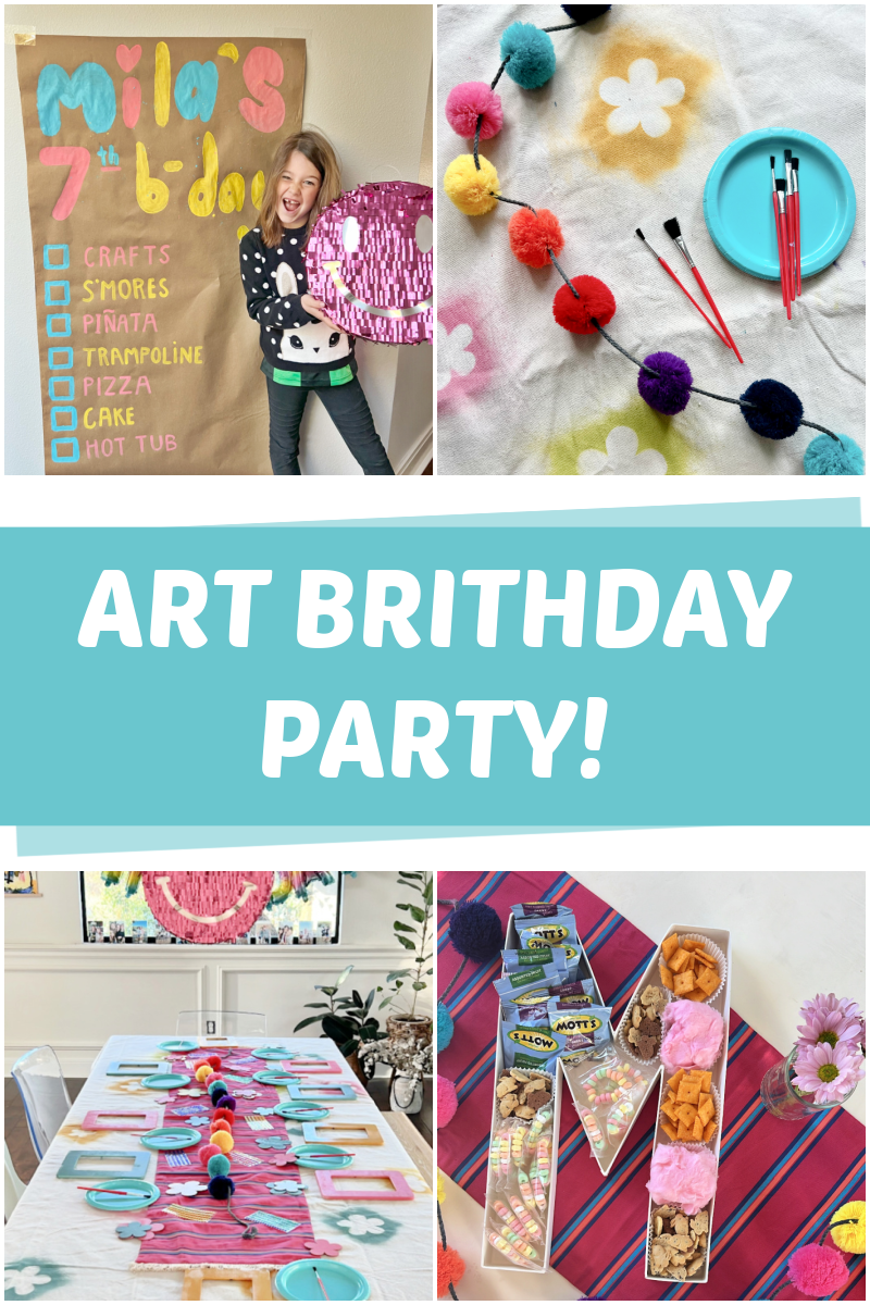 Art Birthday Party - C.R.A.F.T.