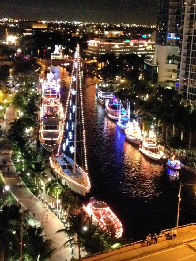 fort lauderdale holiday boat parade