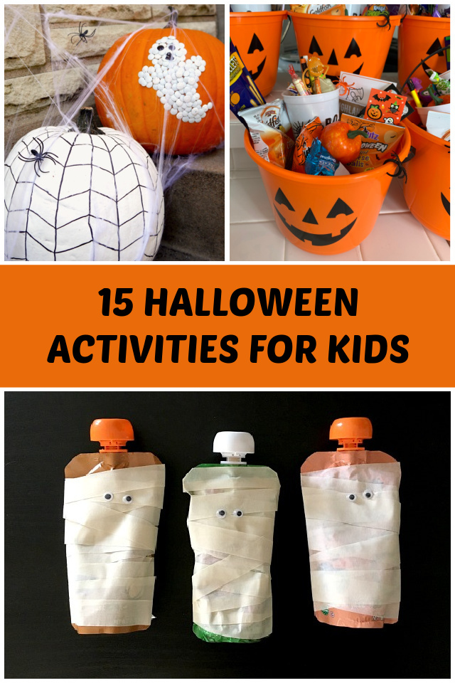 15 of the best Halloween Activities for kids